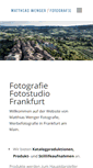 Mobile Screenshot of matthiaswenger.de